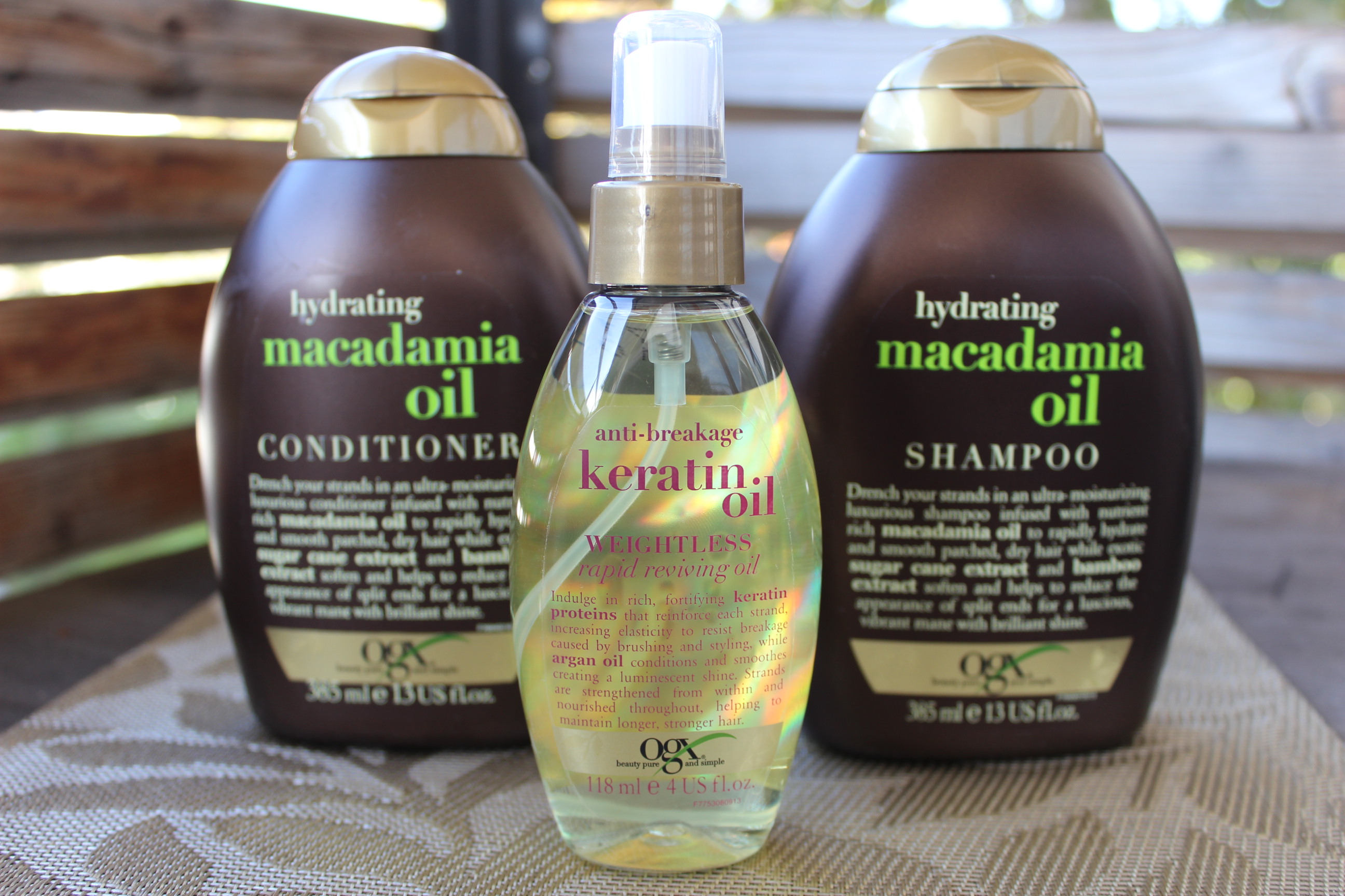 Jenni Testet Organix Macadamia Oil Shampoo Und Conditioner